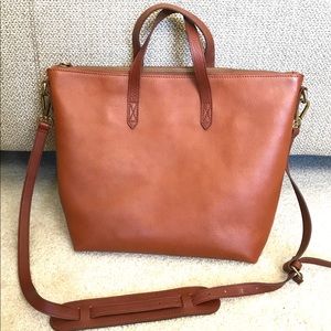 Madewell Zip Transport Tote